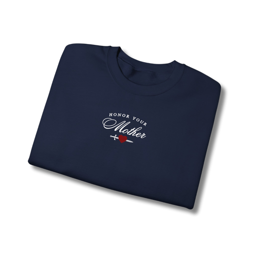 Honor Your Mother Crewneck - Navy