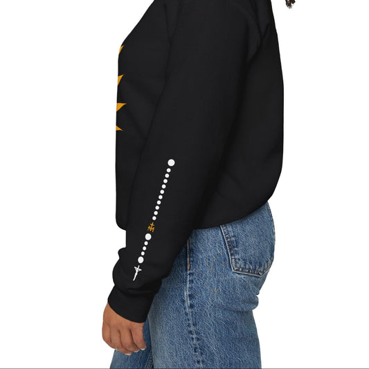 Pray the Rosary - Rosary Crewneck - Black