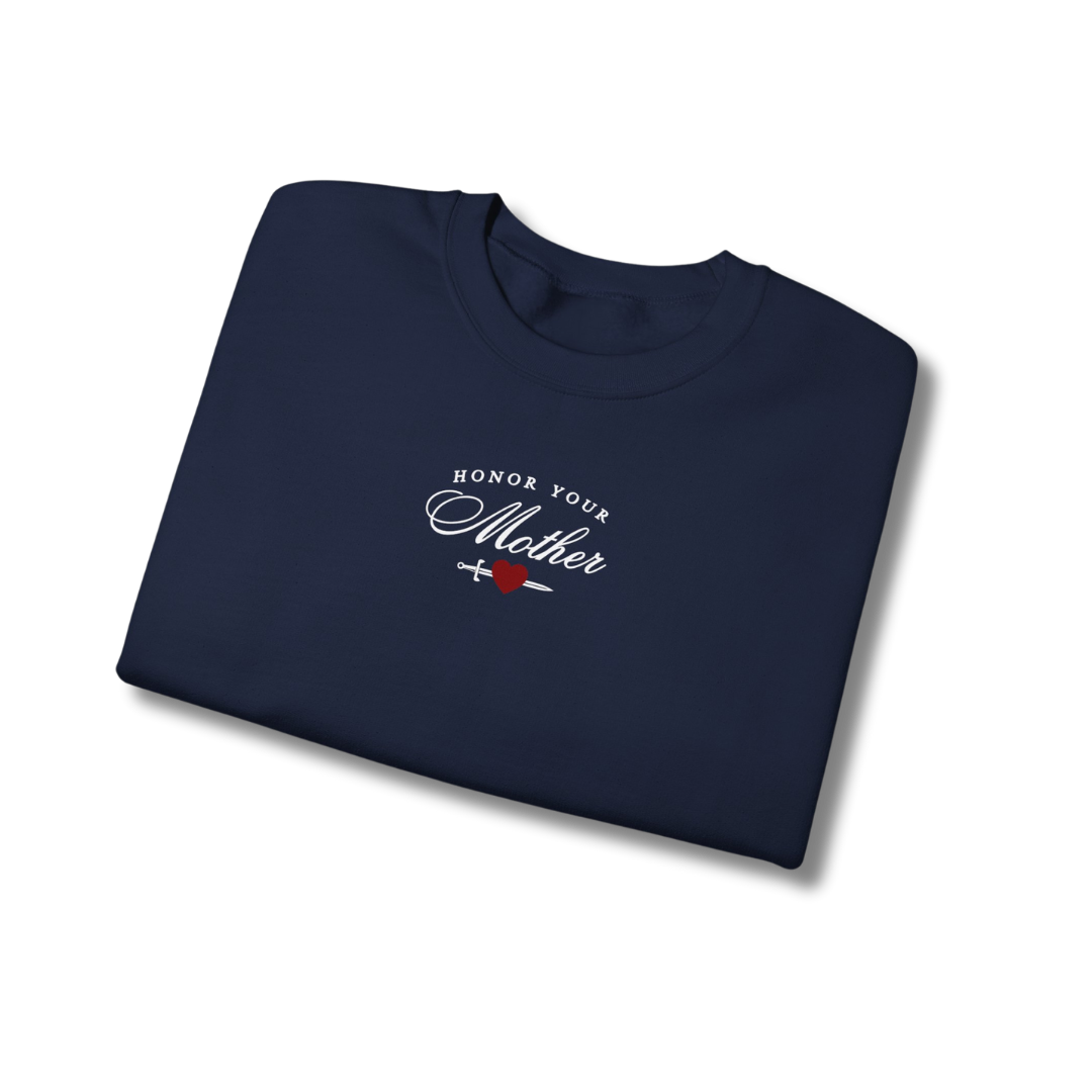 Honor Your Mother Crewneck - Navy