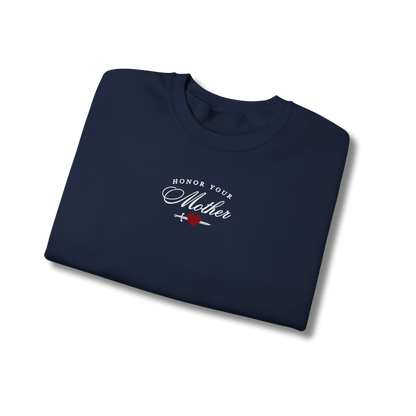 Honor Your Mother Crewneck - Navy