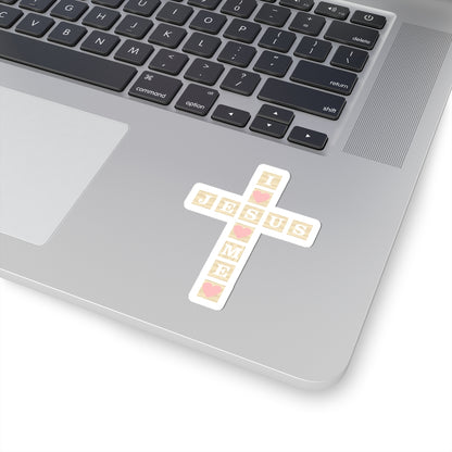 I love Jesus, Jesus loves me- Sticker