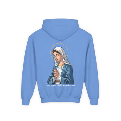Mama's Girl Blessed Mother Youth Hoodie