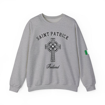 Saint Patrick Irish Flag Crewneck