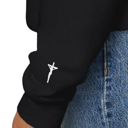 To Serve Him is to Reign Crewneck - Black