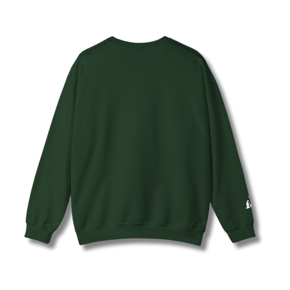 God with Us Nativity Christmas Crewneck - Forest