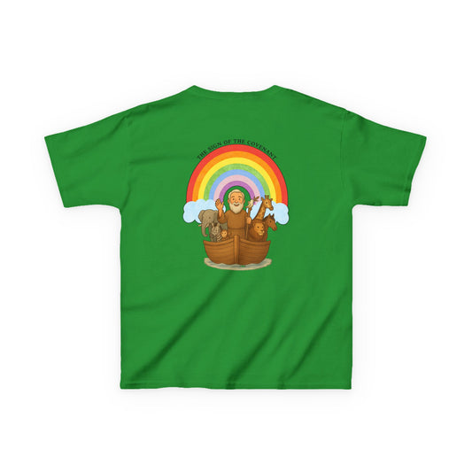 Noahs Ark Sign of the Covenant Tee - Kelly Green