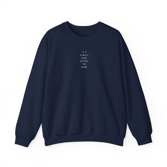 ‘My Heart Will Triumph’ Blessed Mother Crewneck