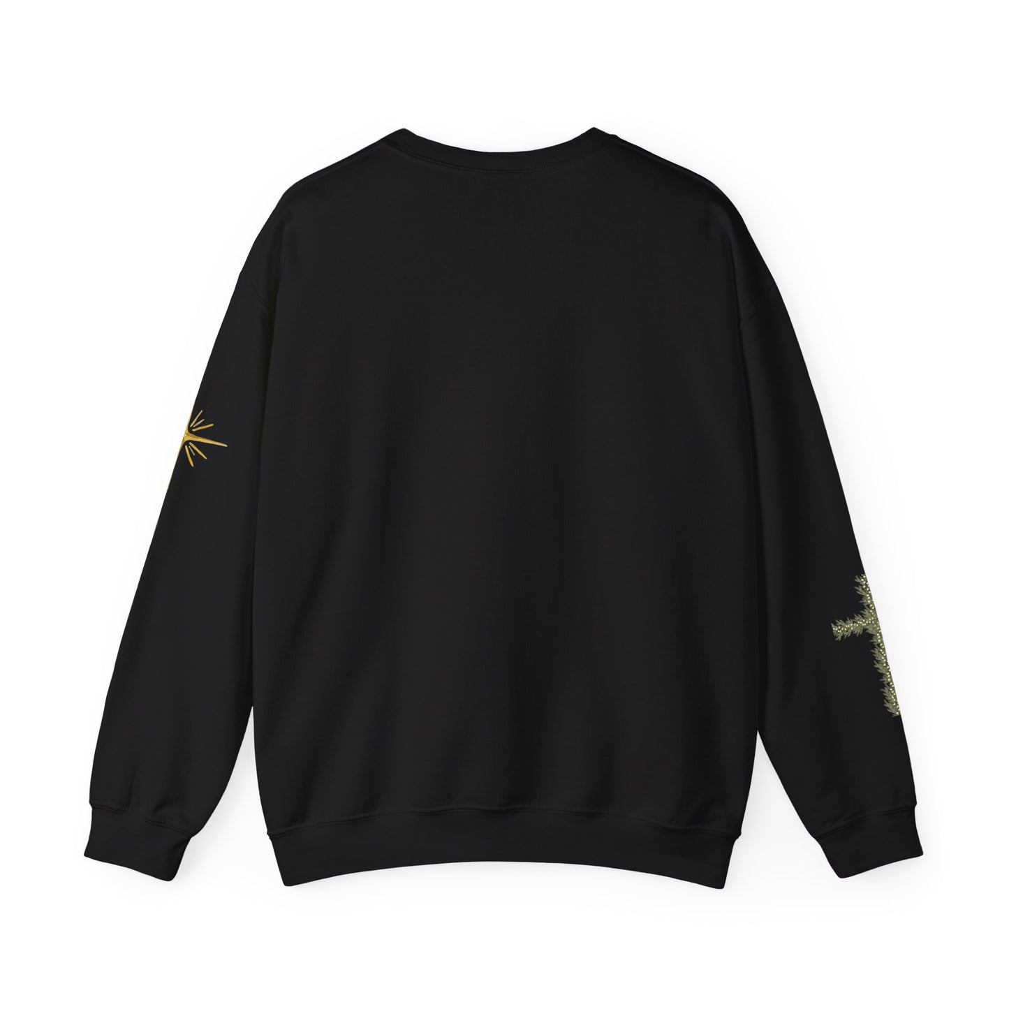The Word Became Flesh Christmas Crewneck - Black