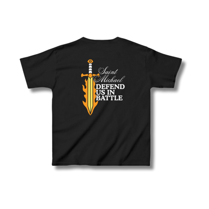 Saint Michael Defend us in Battle Youth Tee
