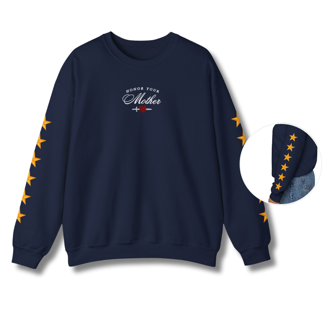 Honor Your Mother Crewneck - Navy
