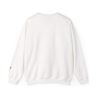To Serve Him Is To Reign Crewneck - White