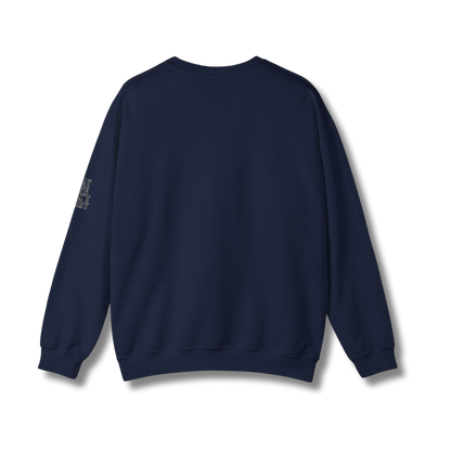 Saint Padre Pio Pray For Us Crewneck - Navy