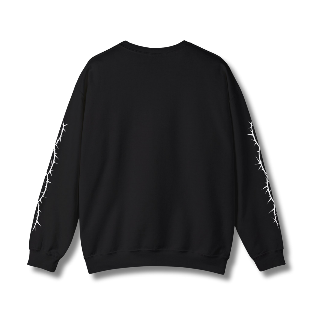 Jesus Christ of Nazareth Crown of Thorns Crewneck