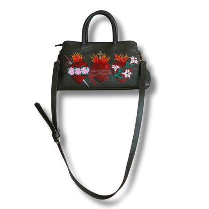 Holy Family Sacred Hearts Bag - Hunter Green