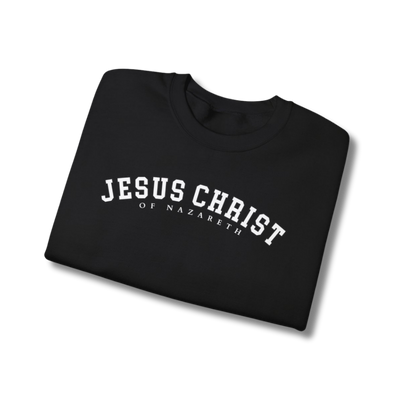 Bless His Holy Name Crewneck - Black