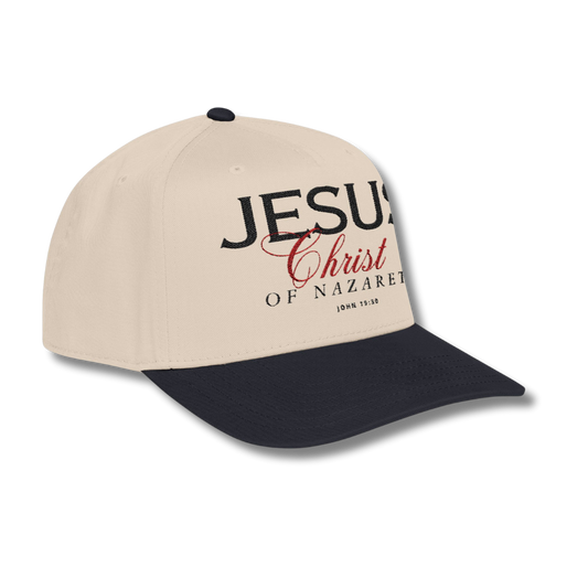 Jesus Christ of Nazareth John 19:30 Snapback - Black