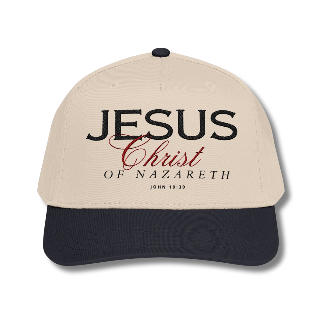 Jesus Christ of Nazareth John 19:30 Snapback - Black