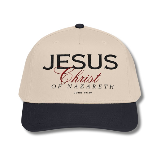 Jesus Christ of Nazareth John 19:30 Snapback - Black