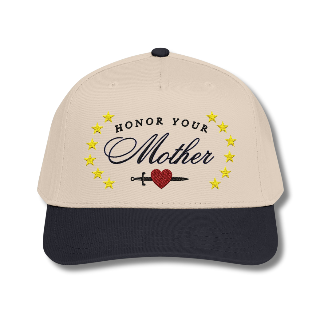 Honor Your Mother Snapback - Black