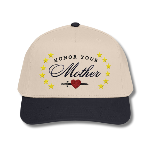 Honor Your Mother Snapback - Black