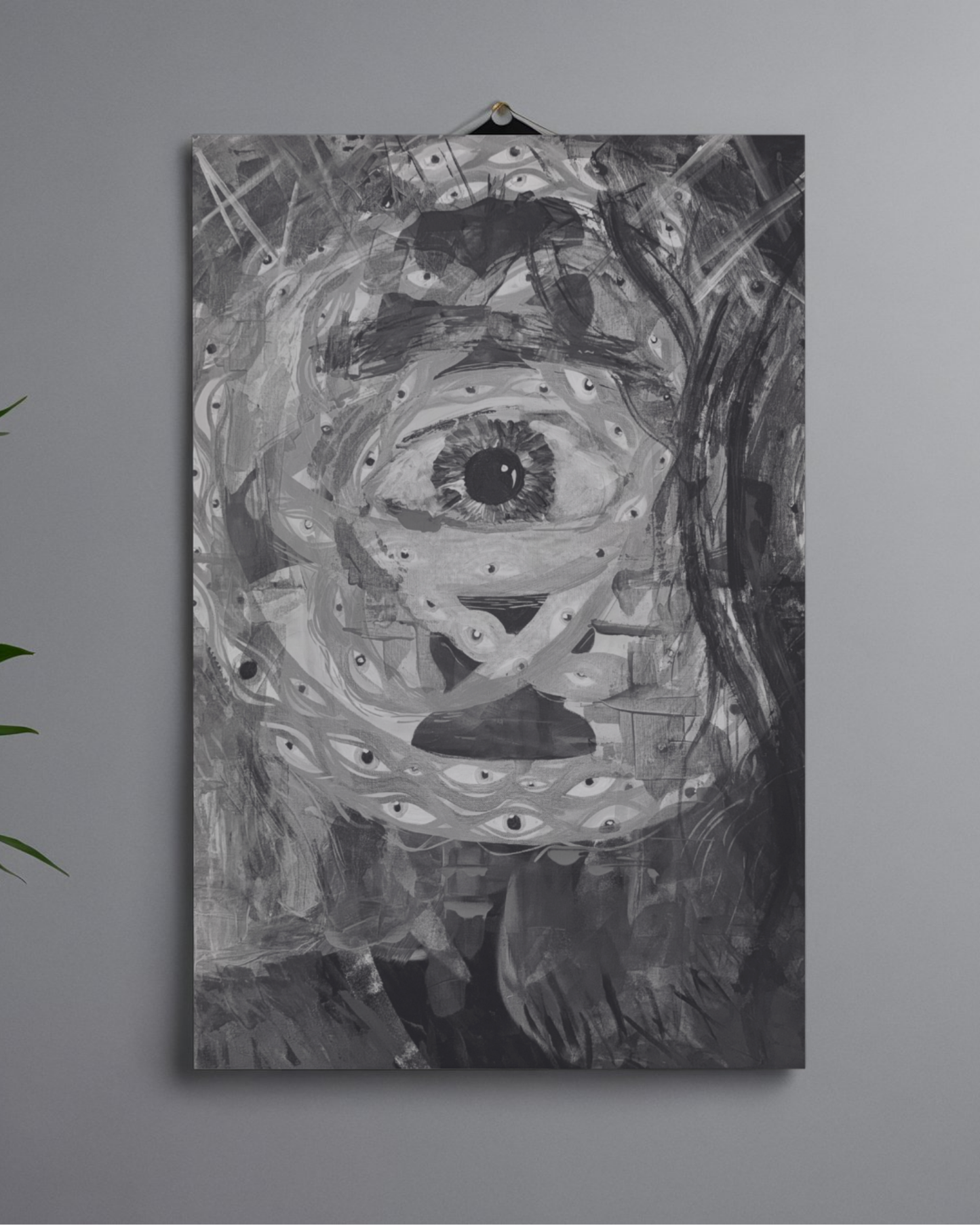 Savior's Face | Ezekiel's Wheel - B&W Digital Download